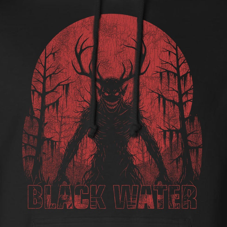 Black Water - Heavyweight Hoodie