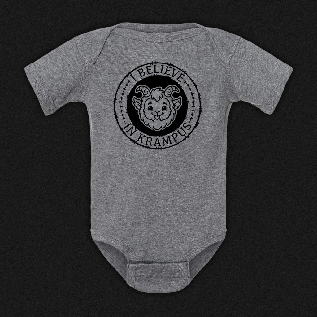 I Believe in Krampus Onsie from Killer Cit Clothing